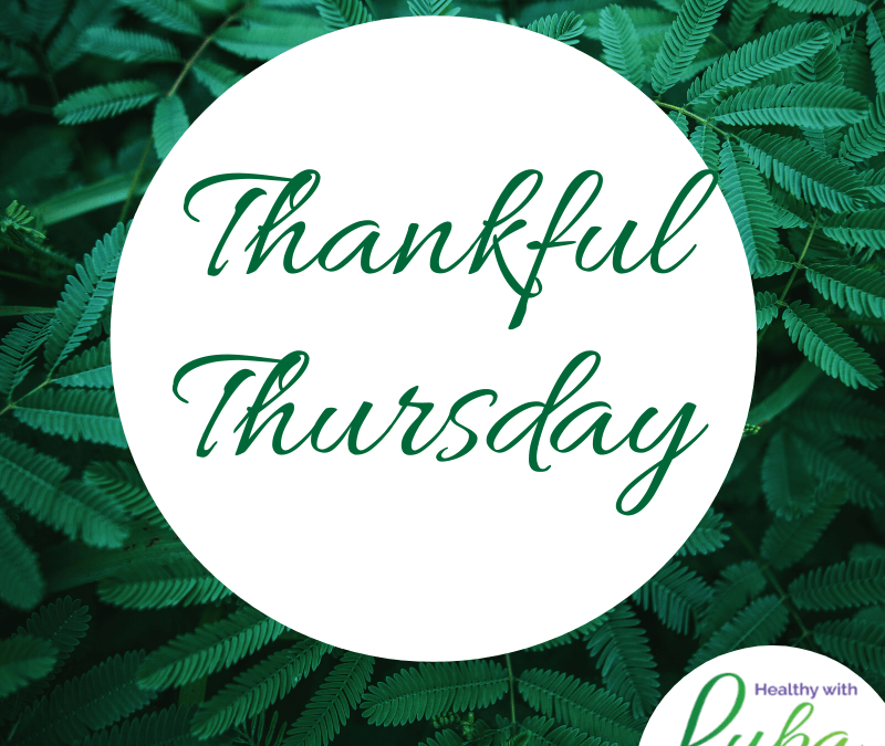 Thankful Thursday – November 13, 2025